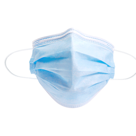SURGICAL FACE MASK with Earloop, 17.5×9.5cm – 3 PLY
