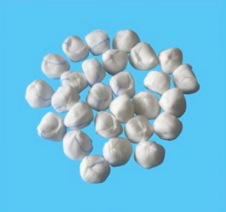 Gauze Balls for wound cleansing and fluid absorption