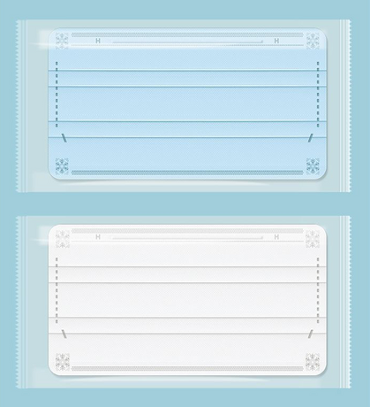 DISPOSABLE MEDICAL FACE MASK (Soft Earloop, Round Corner)