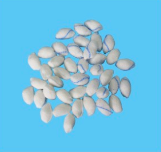 Peanut/Round/Flat-shaped Pure Cotton Gauze Balls for Wound Care