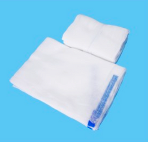 X-ray Dectectable ABD Pads with Cotton Loop for Sugical Use