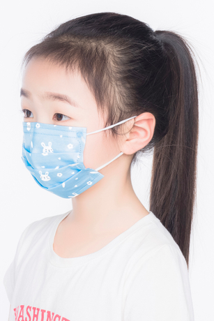 Protective Kids Face Masks With Elastic Ear Loops