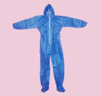 Protective Coverall with Hood And Shoe Cover 