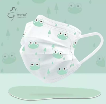 Disposable Kids Face Mask with Cute Design and Comfortable Fit