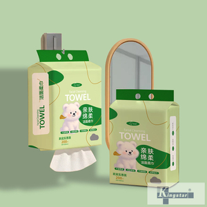 Family Size, Facial Cleansing Wipes , 200 Count, 200x200mm