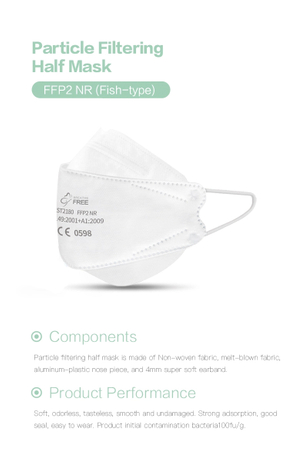 Protective Respirator Mask for Comfortable Breathing and Wear